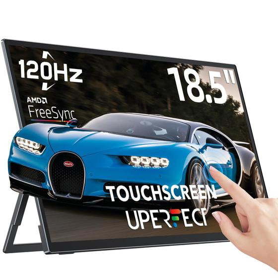 Monitor UPERFECT 18,5 polegadas com tela sensível ao toque portátil UHD FreeSync de 120 Hz Menor preço em Monitor UPERFECT 18,5 polegadas com tela sensível ao toque portátil UHD FreeSync de 120 Hz