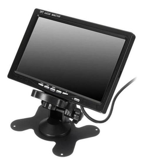 Imagem de Monitor Veicular 7 Polegadas Dual Vídeo Lcd Camera Ré Dvd