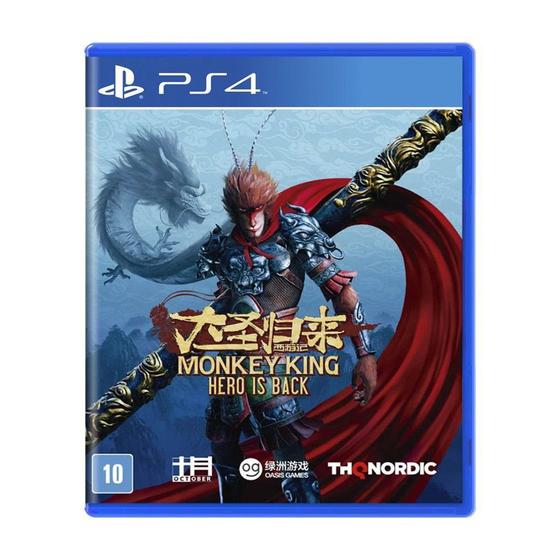 Monkey King: Hero Is Back - PS4 - THQ Nordic - Jogos de Ação - Magazine ...