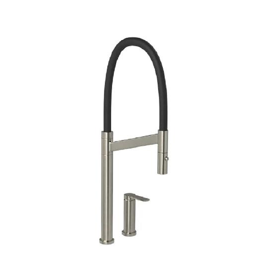 Imagem de Monoc Mesa Cozinha Deca Colore Preto c/ Inox BA 2289.INX.PT