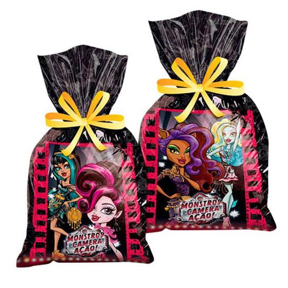 Imagem de Monster High Ação Sacola Surpresa Plástica c/8 - Regina