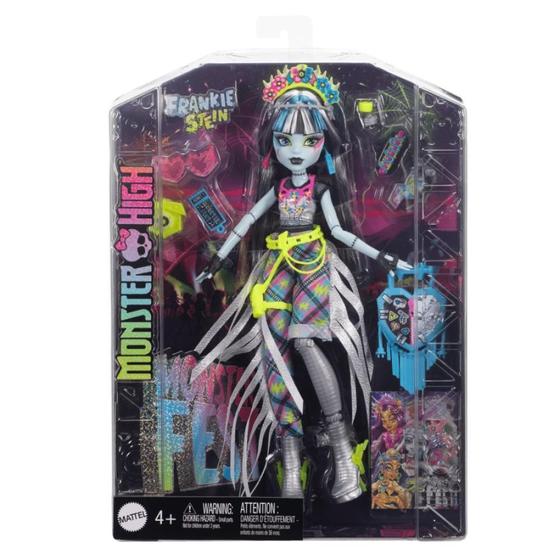 Imagem de Monster High Frankie Stein Festa Com Acessorios Hxh79