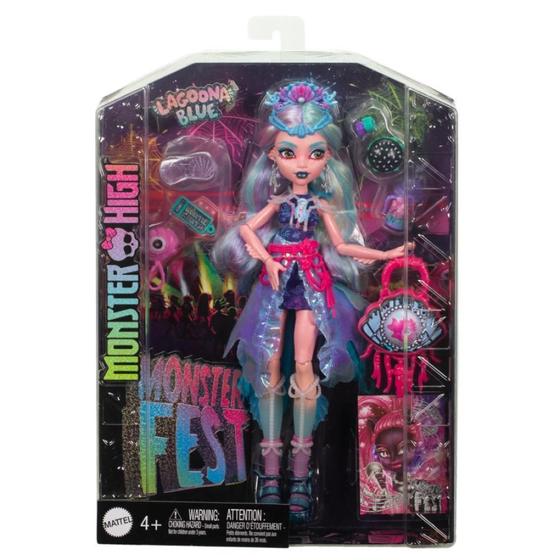 Imagem de Monster High Lagoona Festa Com Acessorios Mattel Hxh82