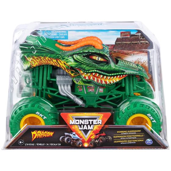 Imagem de Monster Jam Dragon - Veículo de Coleção em Escala 1:24