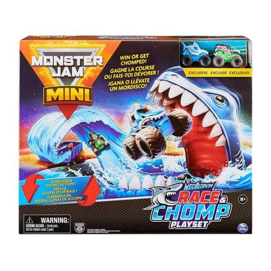 Imagem de Monster Jam Mini Megalodon Race Playset 2104