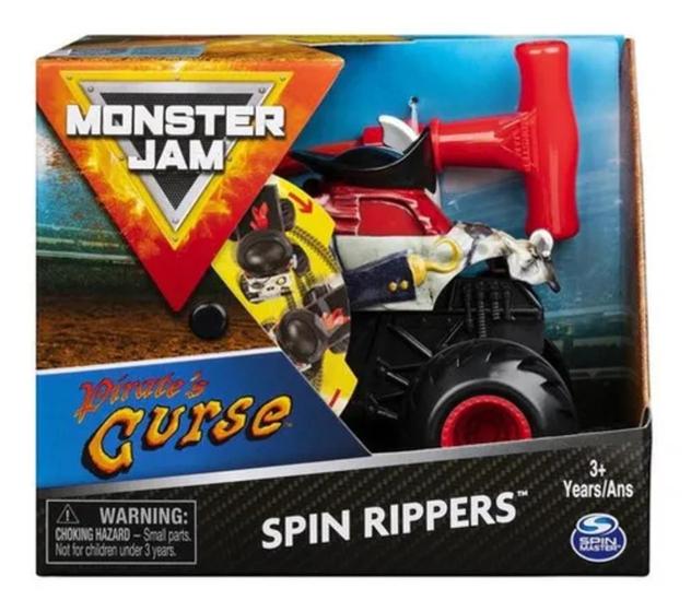 Imagem de Monster Jam Spin Rippers Pirates Curse 1:43 2023 - Sunny