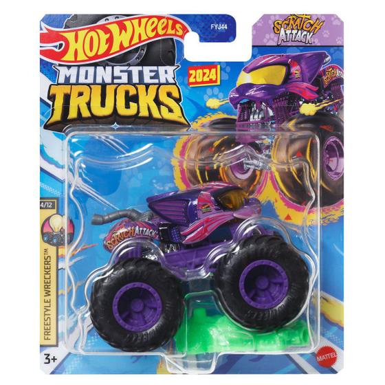 Imagem de Monster Trucks FYJ44 - Carrinho 1/64 - Hot Wheels - Mattel