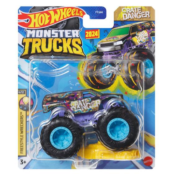 Imagem de Monster Trucks FYJ44 - Carrinho 1/64 - Hot Wheels - Mattel