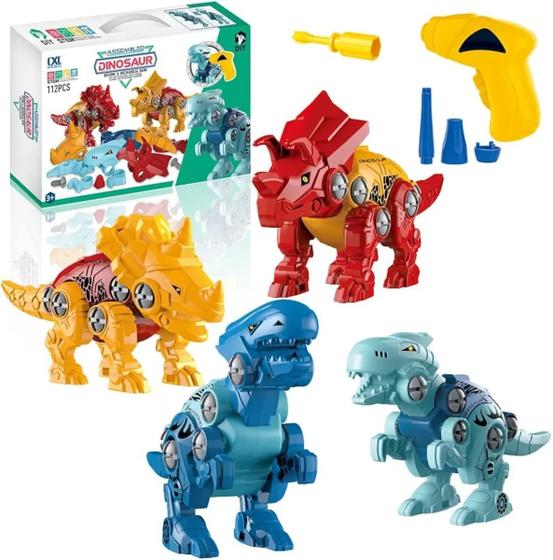 Imagem de Monte Dinossauros - Dinâmicos & Construtivos