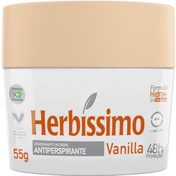 Imagem de Monte Seu KIT - Desodorante Creme Herbíssimo Vanilla  55g 