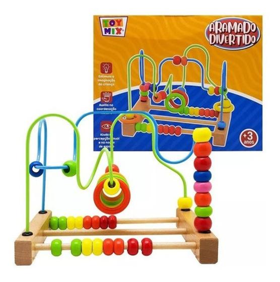 Imagem de Montessori de madeira para crianças autista e autismo brinquedo educativo