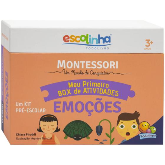 Imagem de Montessori Meu Primeiro Box de Atividades Emoções
