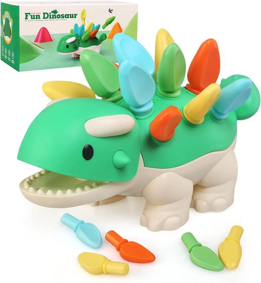 Imagem de Montessori Toys Hirger Toddler Dinosaur Learning de 1 a 4 anos