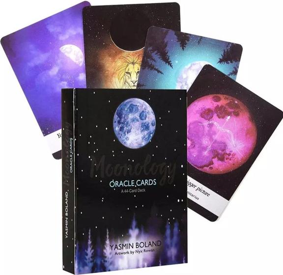 Imagem de Moonology Oracle Deck Oráculo Da Lua Baralho de Cartas de Tarô