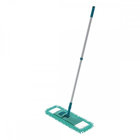 Imagem de Mop Flash Limp Flat Chenile Pano De Microfibra Com 1 Refil E Cabo Extensivel Para Limpeza Seca - Mop7633