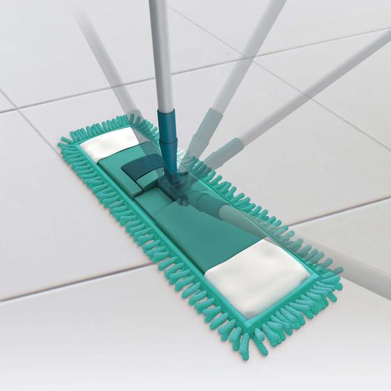 Mop Flat microfibra limpeza pisos em geral base flexível Menor preço em Mop Flat microfibra limpeza pisos em geral base flexível