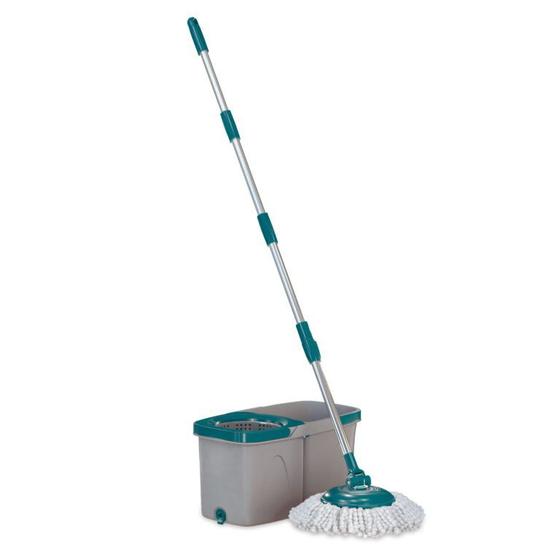 Mop Giratório Duas Águas Esfregão Flash Limp Mop7504 Imagem de Mop Giratório Duas Águas Esfregão Flash Limp Mop7504
