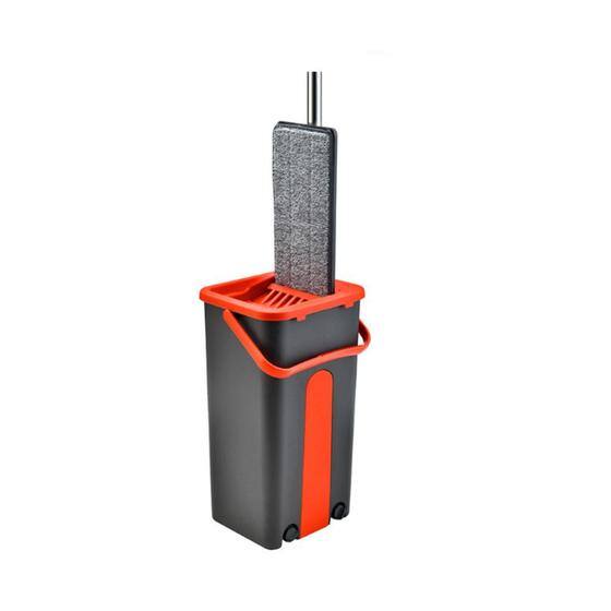Imagem de Mop Lava e Seca Microfibra Base e Alça Flexível Balde 5L