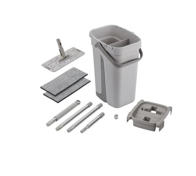 Imagem de Mop menalux flat lava e seca com refil extra de microfibra electrolux  capacidade: 4,5l  a23217301