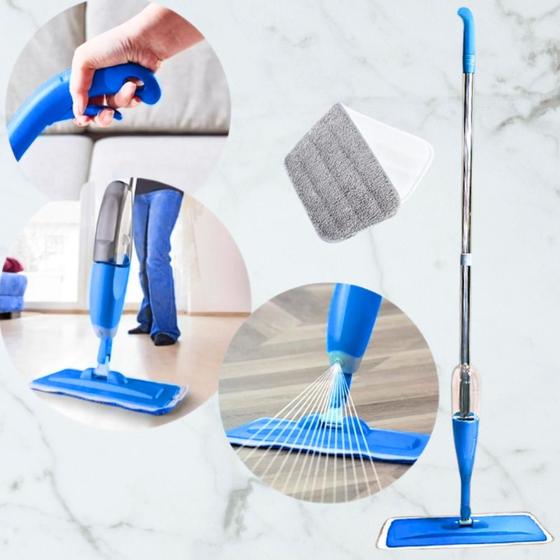 Imagem de Mop Spray Com Reservatório Limpeza Facilitada Casa Escritório Studio Manutenção da Limpeza 