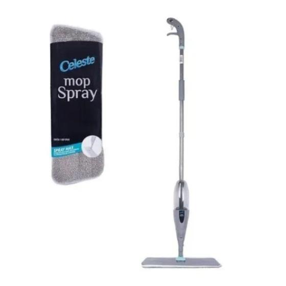 Mop Spray Esfregão Vassoura Mágica com Reservatório Refil Celeste CLT-910A Menor preço em Mop Spray Esfregão Vassoura Mágica com Reservatório Refil Celeste CLT-910A