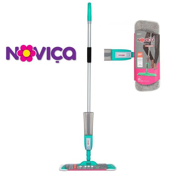 Imagem de Mop Spray Fit Limpeza Rápida Rodo Magico Microfibra Bettanin Noviça BT1712