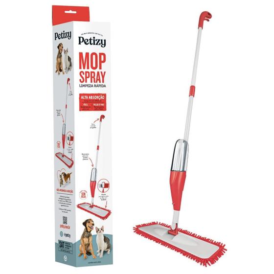 Imagem de Mop Spray Limpeza Rápida Para higiene de Animais domestico