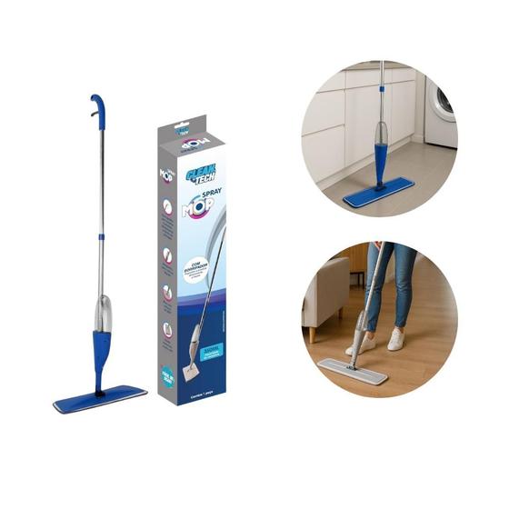 Imagem de Mop Spray Rodo Mágico Com Reservatório E Pano Microfibra 360