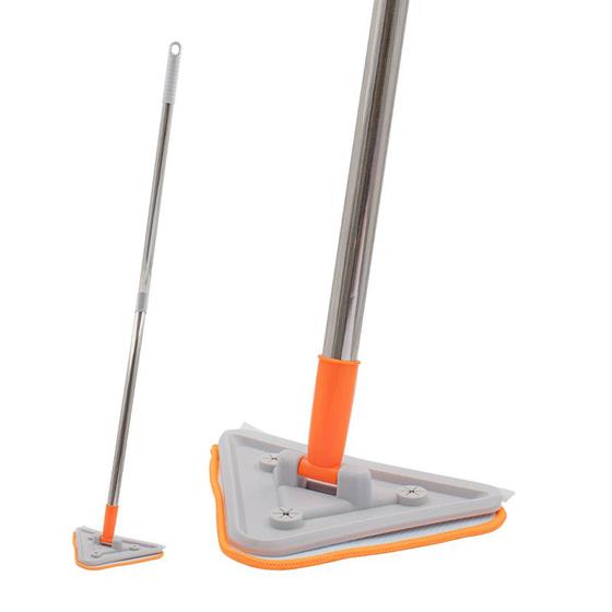 Imagem de Mop triangular com Rodo 2 em 1 Articulado Compacto durável