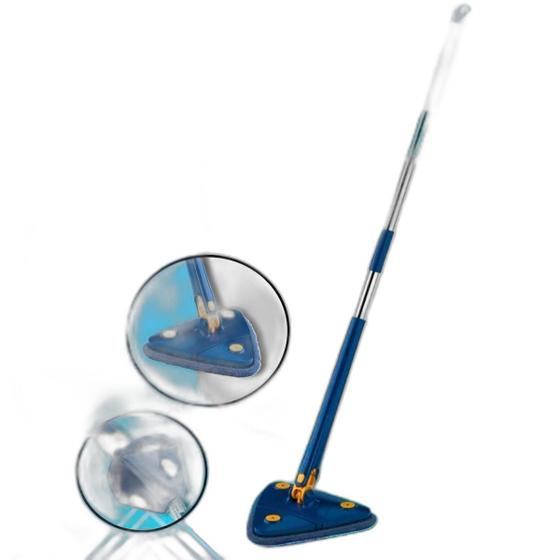 Imagem de Mop Triângulo Com Fibra Microfibra Para Limpeza Profunda
