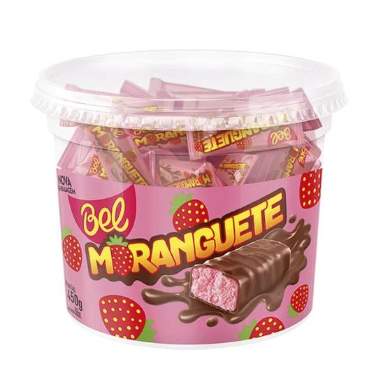Imagem de Moranguete com Sabor Único - Pote 450g com Recheio de Morango e Cobertura