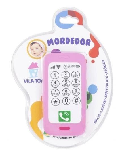 Imagem de Mordedor celular smartphone  100-58 - vila toy 