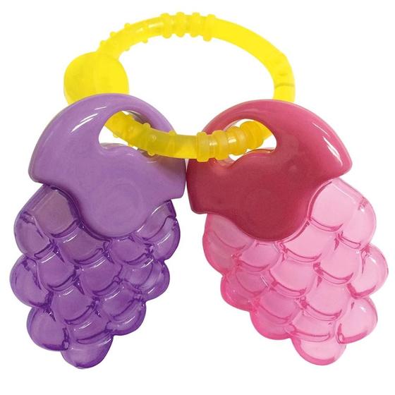 Imagem de Mordedor Chaveirinho Uva Rosa e Roxo 6143 - Buba