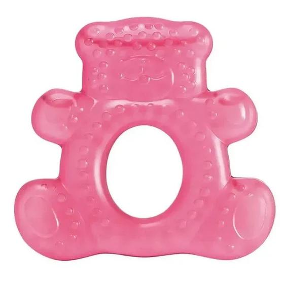 Imagem de Mordedor com agua teddy bear rosa