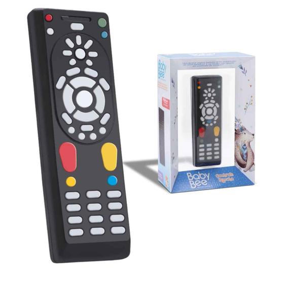 Imagem de Mordedor Controle Remoto Baby Bee Toys Para Bebês +4 Meses Brinquedo Em Vinil Atóxico