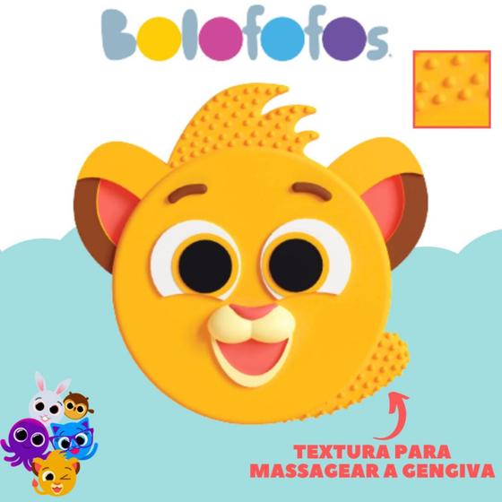 Imagem de Mordedor Macio Texturizado Bolofofos Com Massageador de Gengiva - +4 Meses