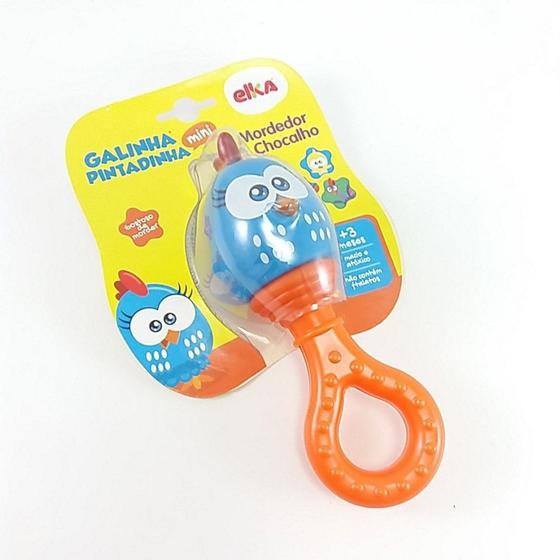 Mordedor para bebê galinha pintadinha latex - latoy - Mordedor ...