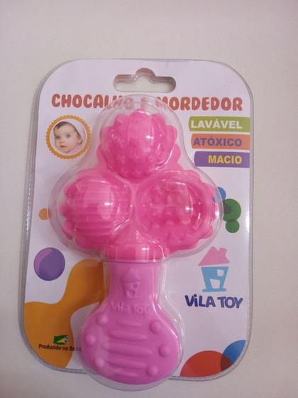 Imagem de Mordedordor e Chocalho Bolas Rosa - Vila Toy