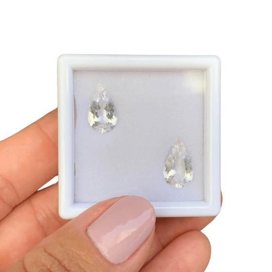 Imagem de Morganita Gota Par 4,95ct