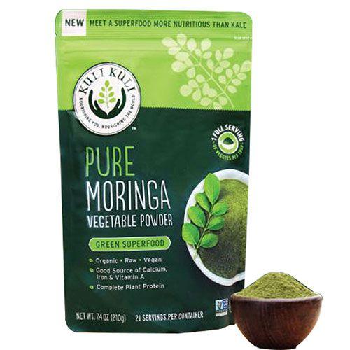 Imagem de Moringa em pó puro 7,4 onças por Kuli Kuli (pacote com 2)