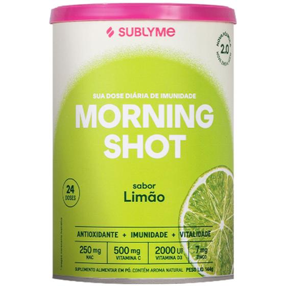 Imagem de Morning shot sublyme 144g - limao