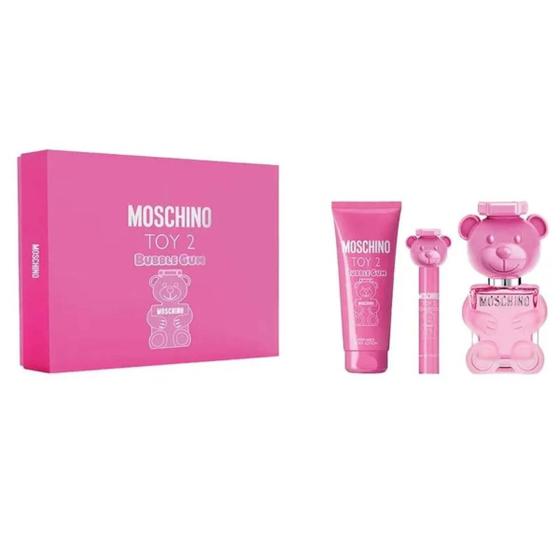 Imagem de Moschino Kit Toy 2 Bubble Gum Edt Feminino (3 Produtos)