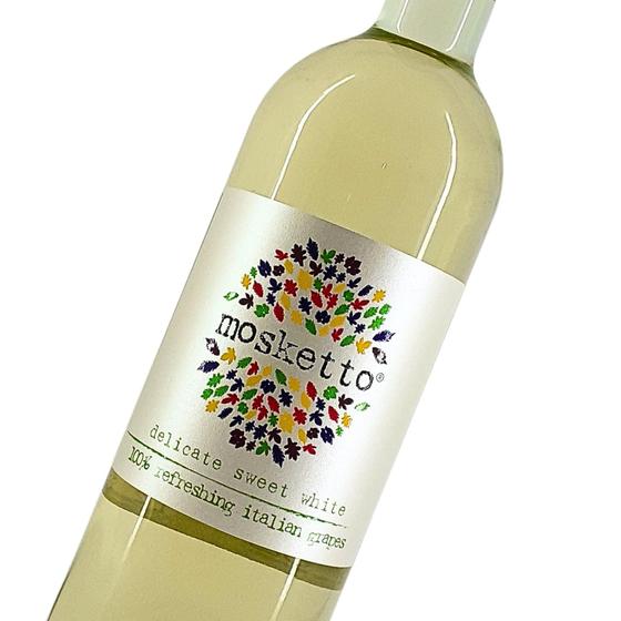 Mosketto White Vinho Frisante Italiano Branco MGM Vinho Magazine Luiza