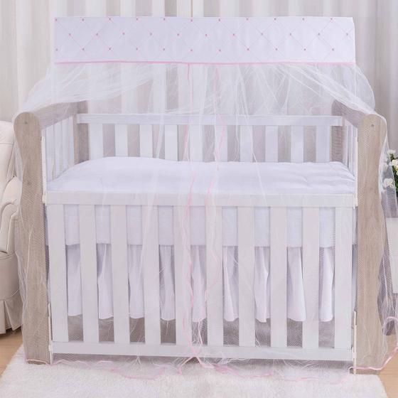 Mosquiteiro para berço bebe padrão/Americano Avulso Menor preço em Mosquiteiro para berço bebe padrão/Americano Avulso