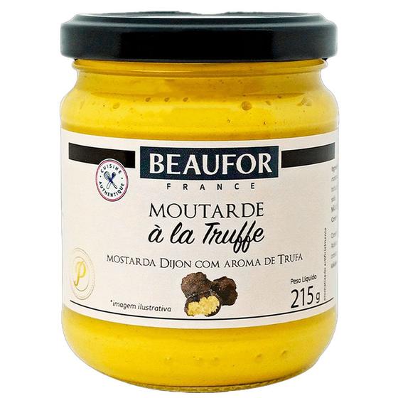 Imagem de Mostarda Dijon Com Aroma de Trufa Beaufor 215g