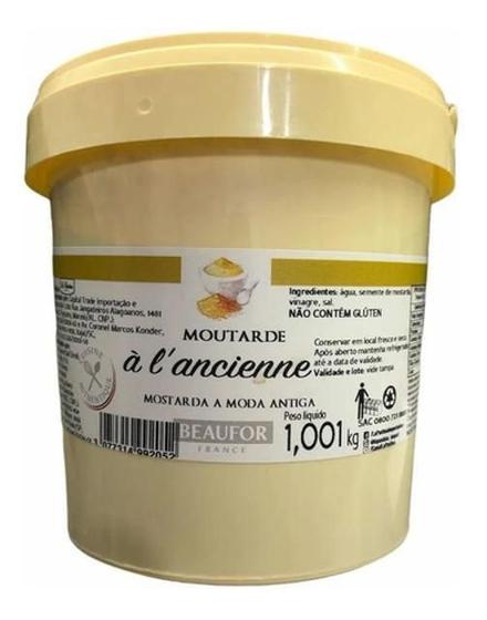 Imagem de Mostarda Francesa Beaufor Ancienne Balde 1,001Kg