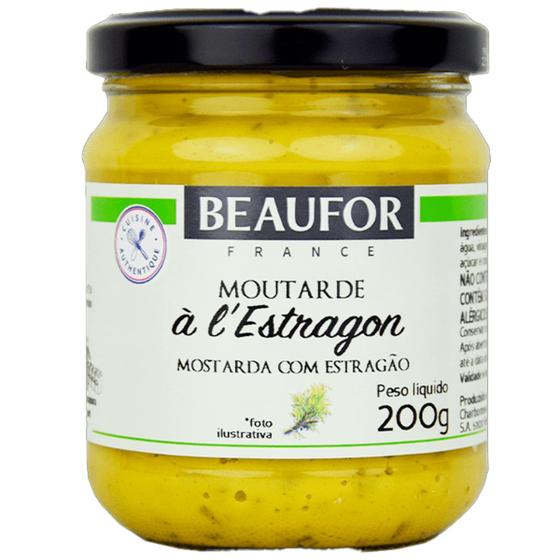 Imagem de Mostarda Francesa Dijon com Estragão Beaufor 200g