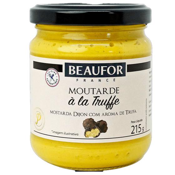 Imagem de Mostarda Francesa Dijon Com Trufa Beaufor 215g