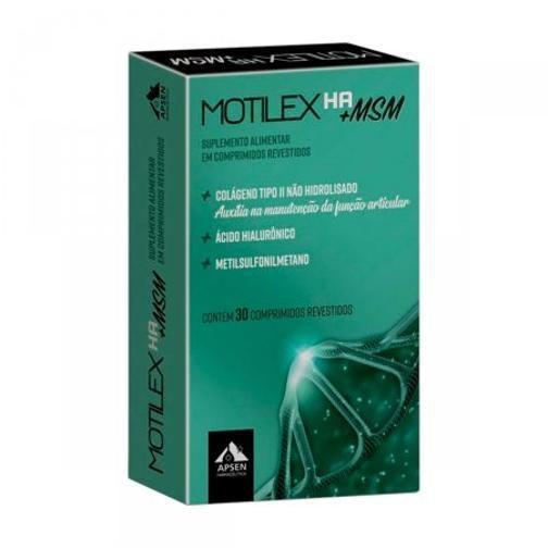 Imagem de Motilex Ha+Msm Suplemento Alimentar Com 30 Comprimidos Apsen