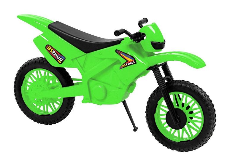 Imagem de Motinha De Brinquedo New Moto Cross 18 Cm Na Solapa - Bs Toys